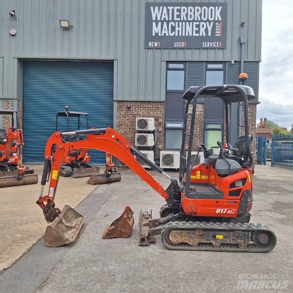 Kubota U 17-3 Mini Escavadoras <7t
