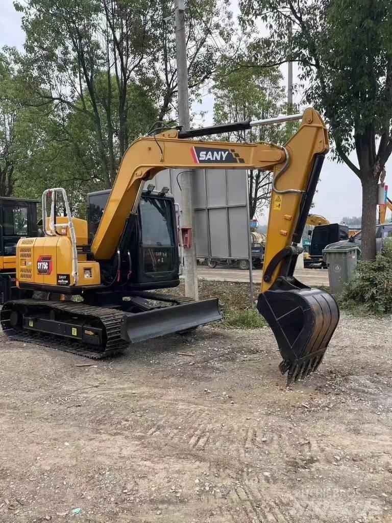 Sany SY75C Escavadoras Midi 7t - 12t