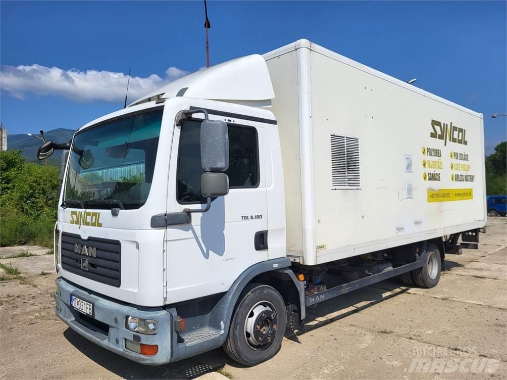 MAN TGL 8.180 Camiões de caixa fechada