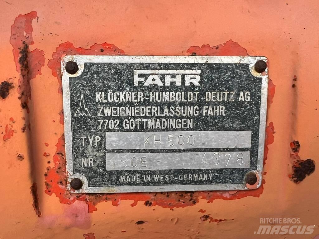 Deutz-Fahr KH 500 DN Ancinho virador