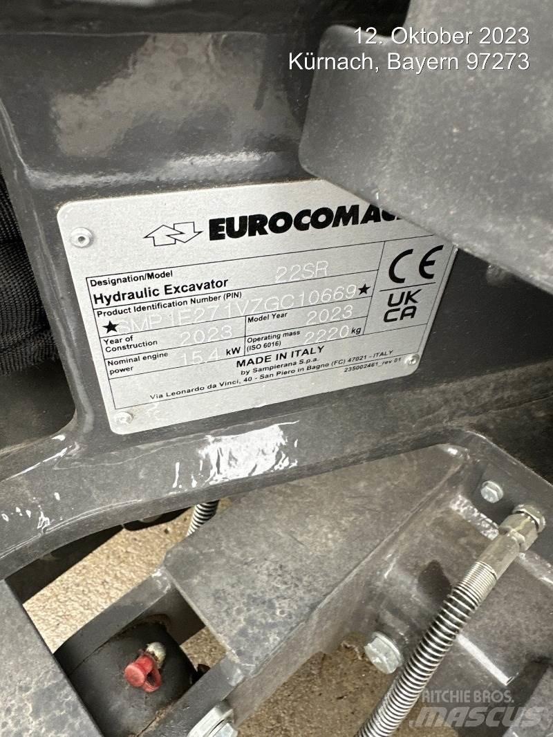 Eurocomach 22SR Mini Escavadoras <7t