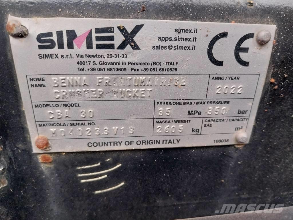 Simex CBA 30 Outros componentes