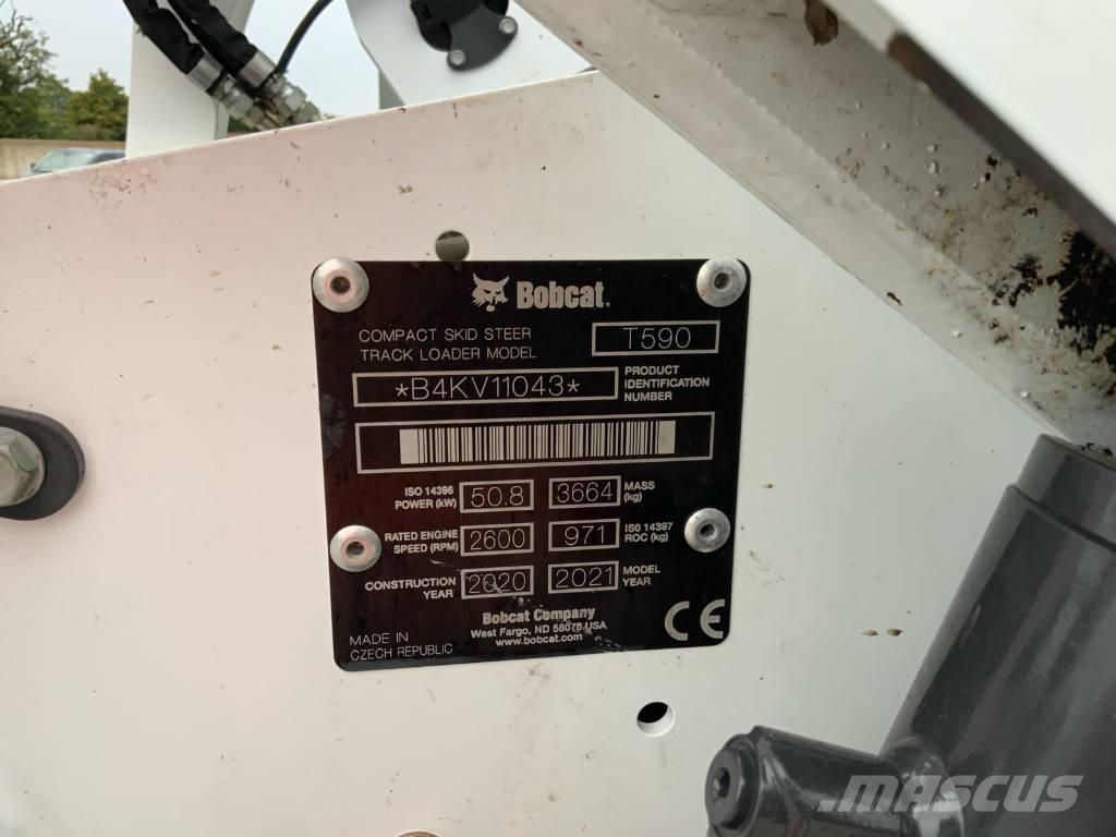 Bobcat T 590 Carregadoras de direcção deslizante