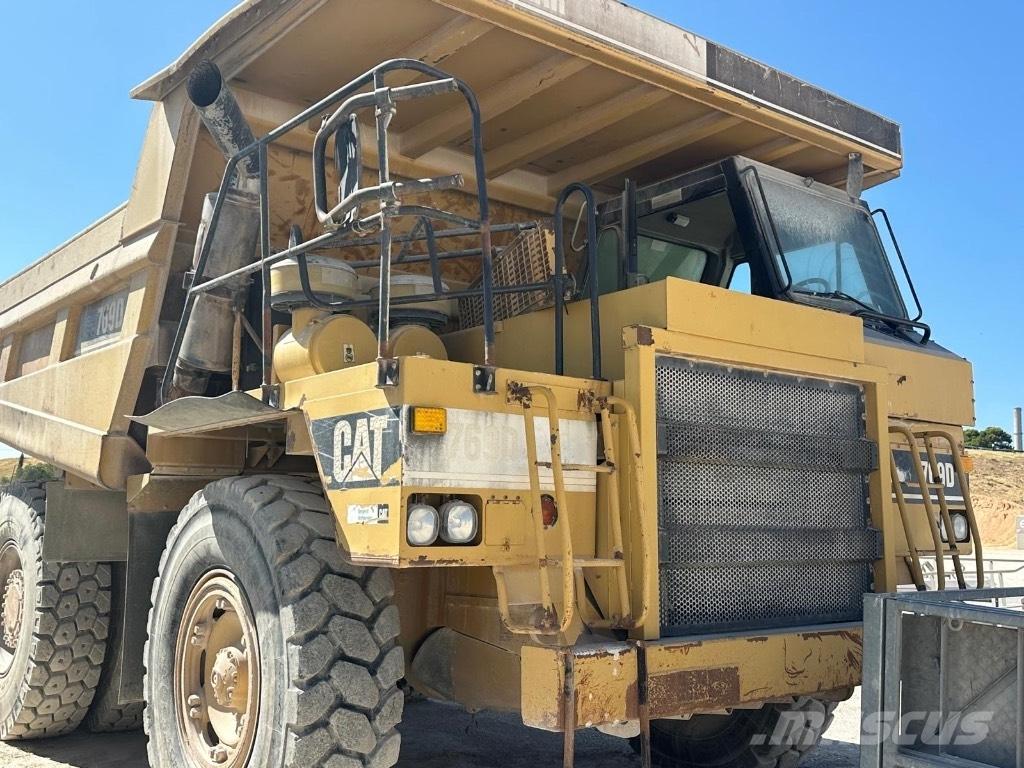 CAT 769D Camiőes dumper basculantes rígidos