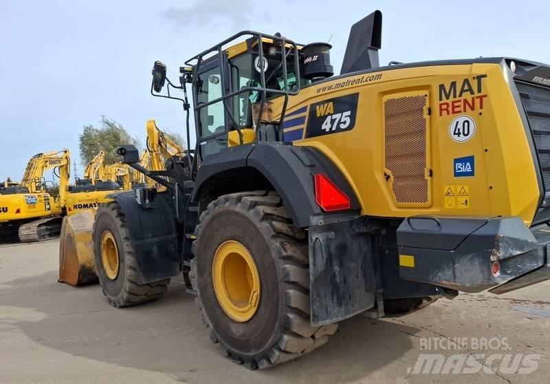 Komatsu WA475-10E0 Pás carregadoras de rodas