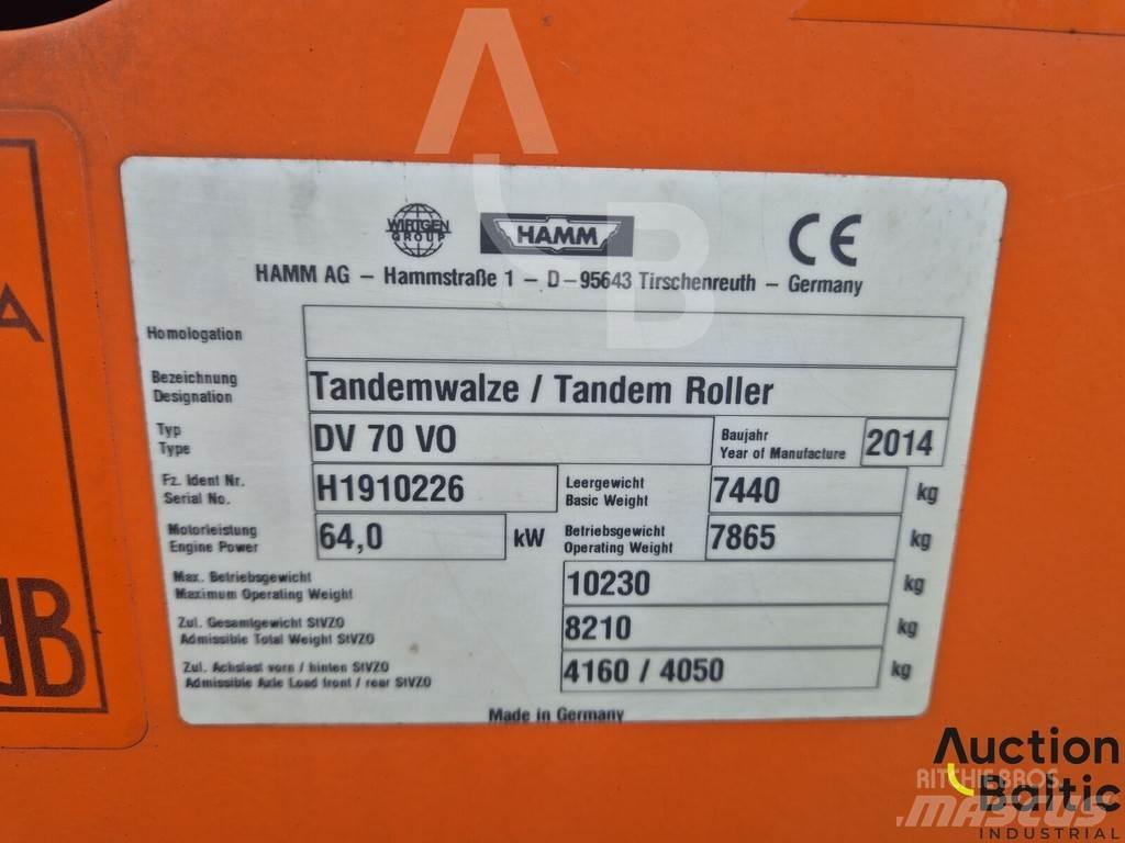 Hamm DV 70 VO Cilindros Compactadores - Outros
