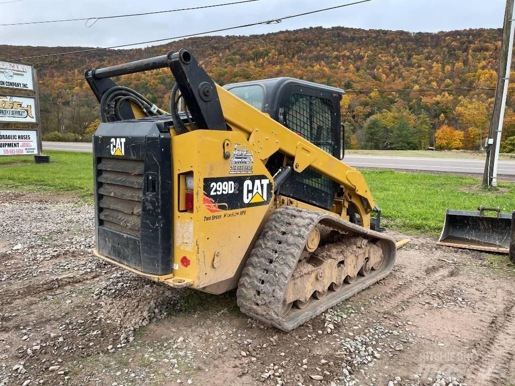 CAT 299 D 2 Carregadoras de direcção deslizante