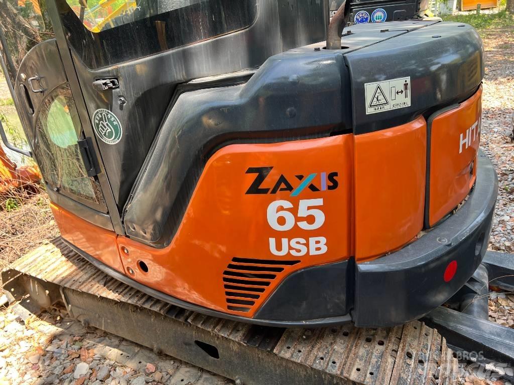 Hitachi ZX65UR Mini Escavadoras <7t