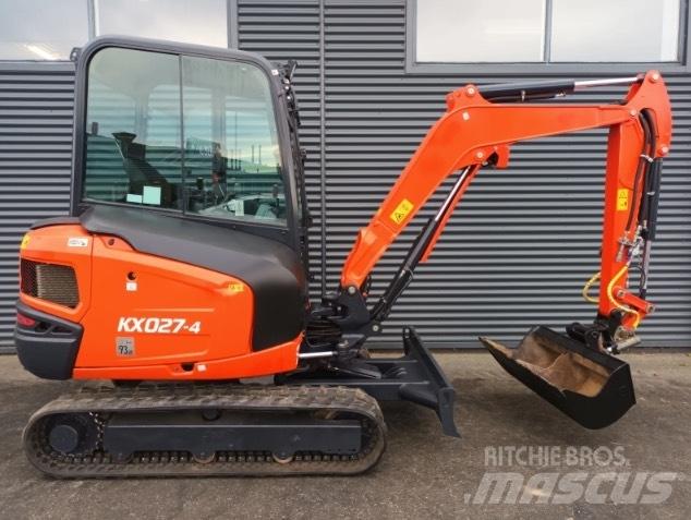 Kubota kx027-4 Mini Escavadoras <7t