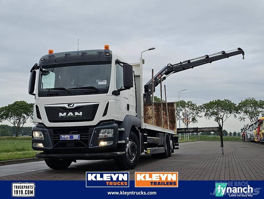 MAN 26.460 TGS Camiões estrado/caixa aberta