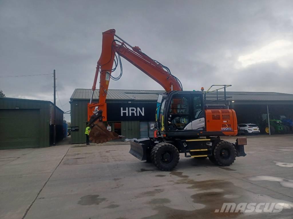 Hitachi 140W Escavadoras de rodas