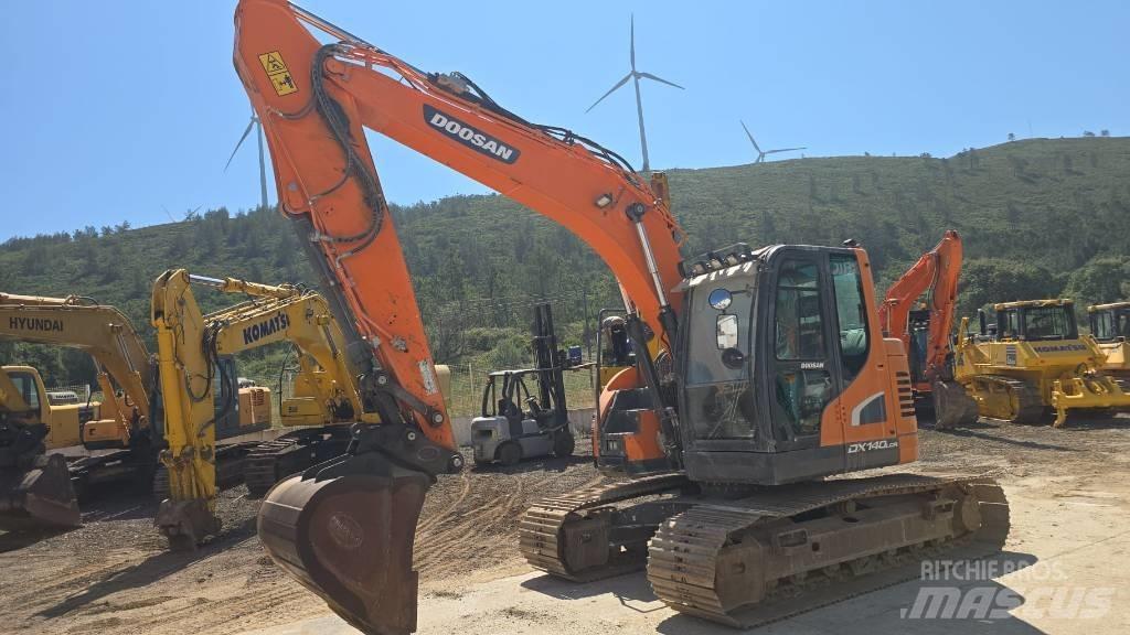 Doosan DX140LCR-5 Escavadoras de rastos