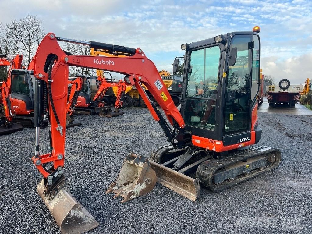 Kubota U 27-4 Mini Escavadoras <7t