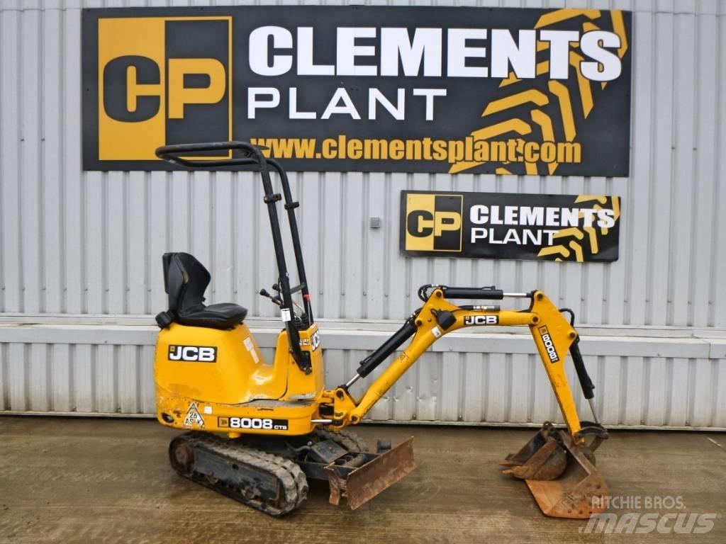 JCB 8008 CTS Mini Escavadoras <7t