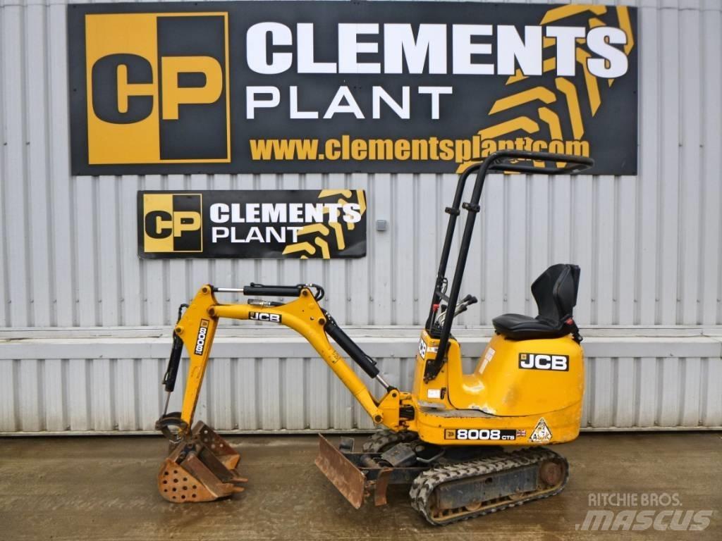 JCB 8008 CTS Mini Escavadoras <7t