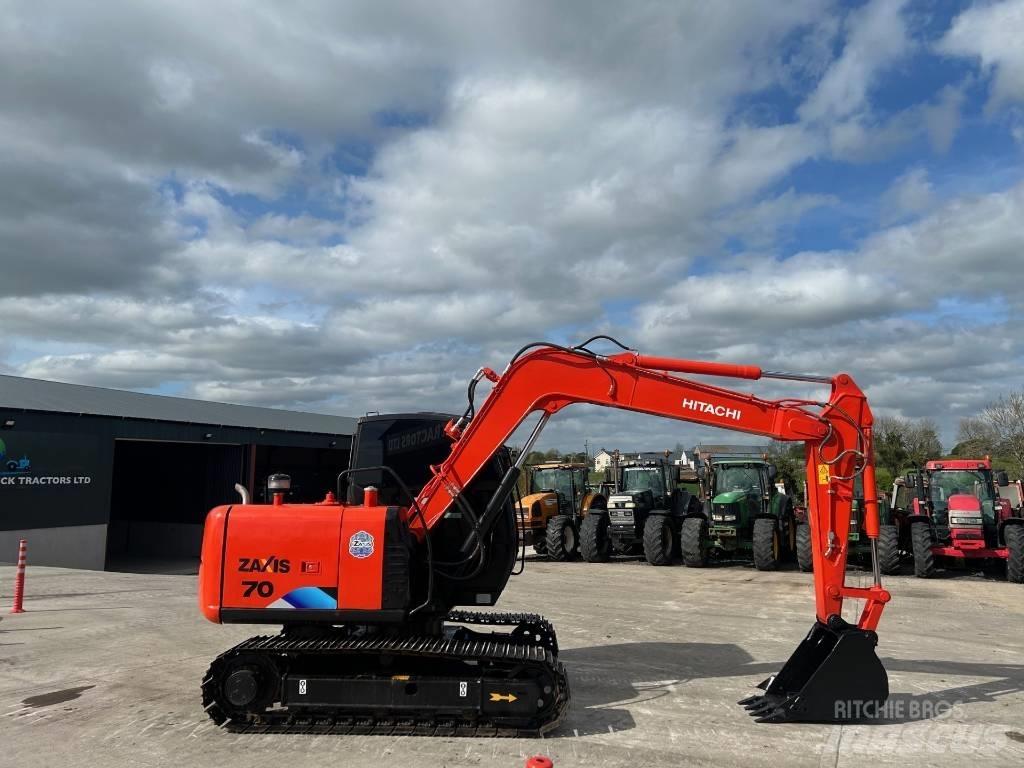 Hitachi Zaxis 70 Escavadoras de rastos