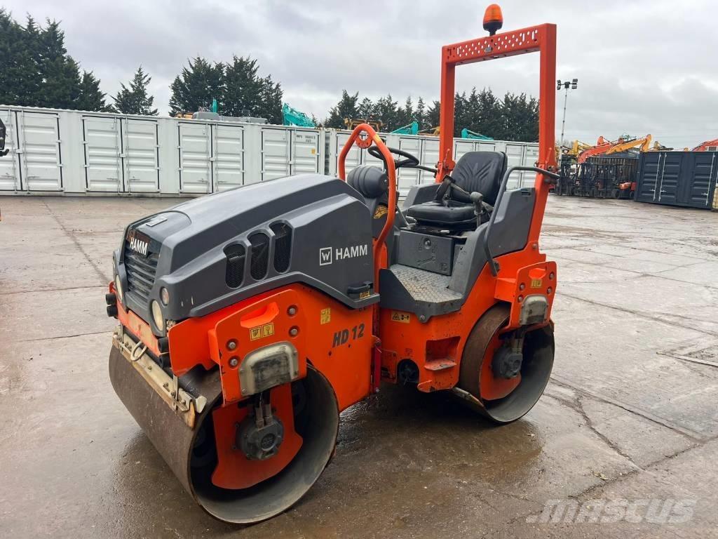 Hamm HD 12 VV Cilindros Compactadores tandem