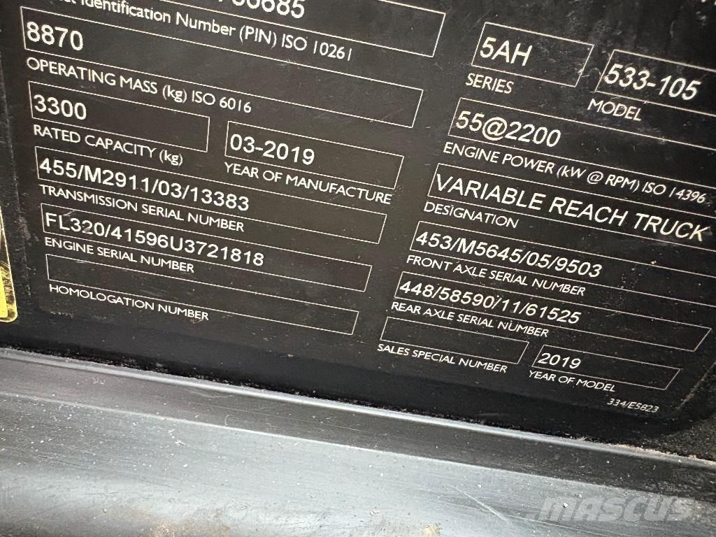 JCB 533-105 Manipuladores telescópicos