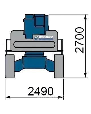  HR 28 Hybrid 4x4 Elevadores braços articulados