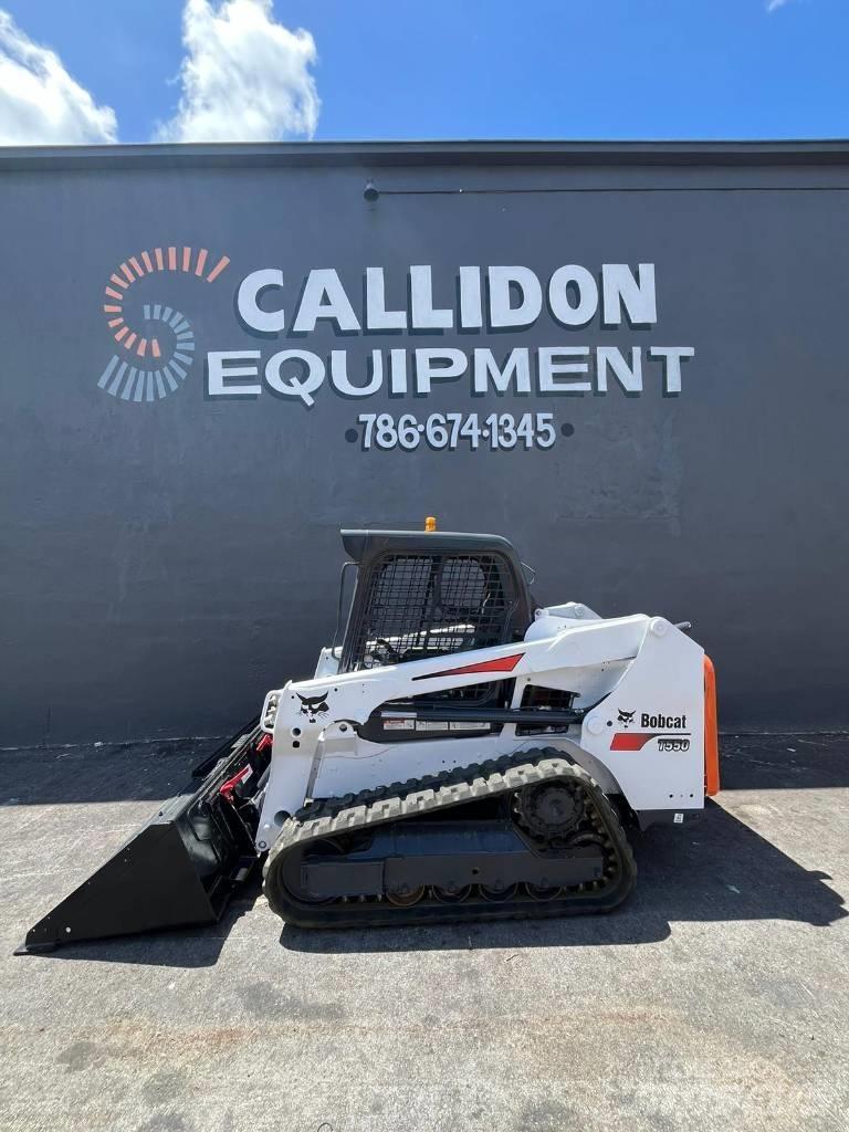 Bobcat T 550 Carregadoras de direcção deslizante