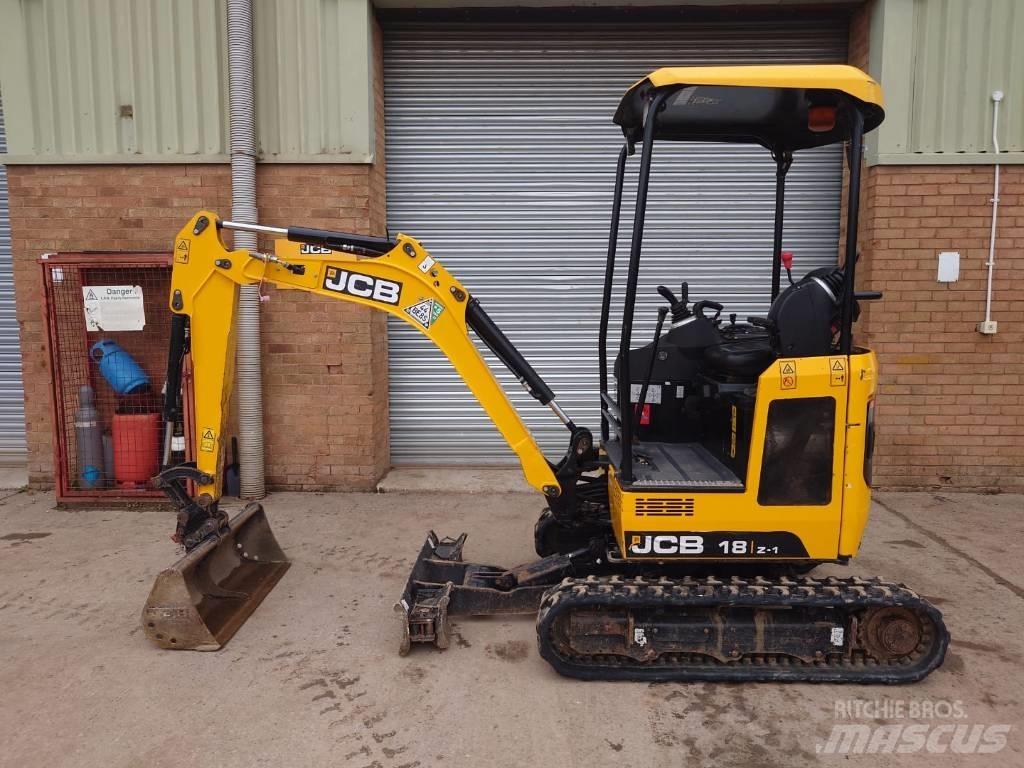 JCB 18 Z Mini Escavadoras <7t