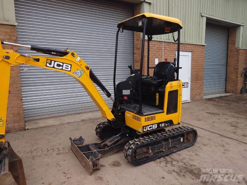 JCB 18 Z Mini Escavadoras <7t