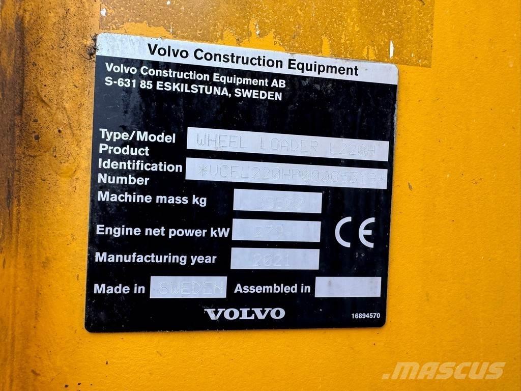 Volvo L220H Pás carregadoras de rodas