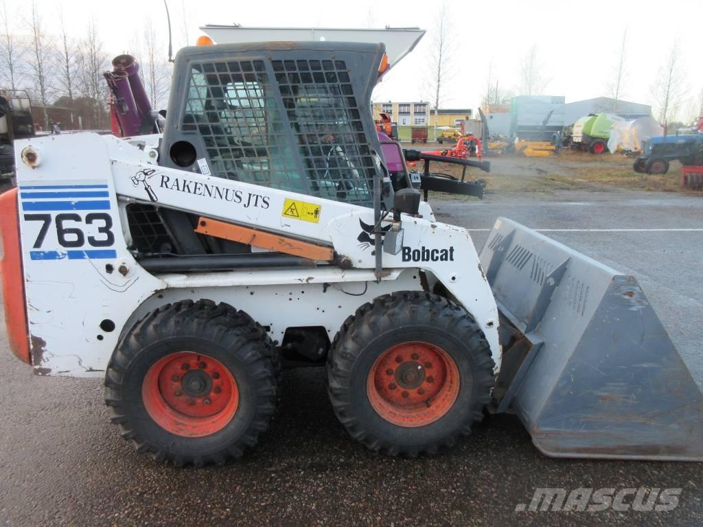 Bobcat 763 Carregadoras de direcção deslizante