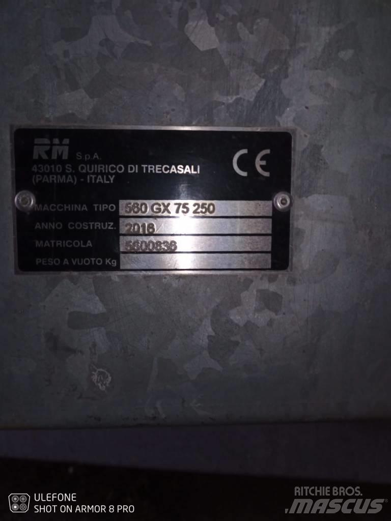  RM 580GX75 250 Sistemas de rega
