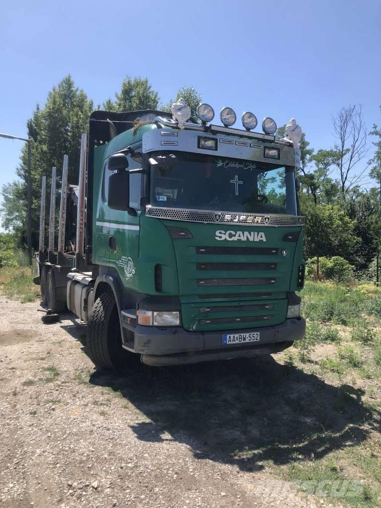 Scania R 480 Camiões de transporte de troncos