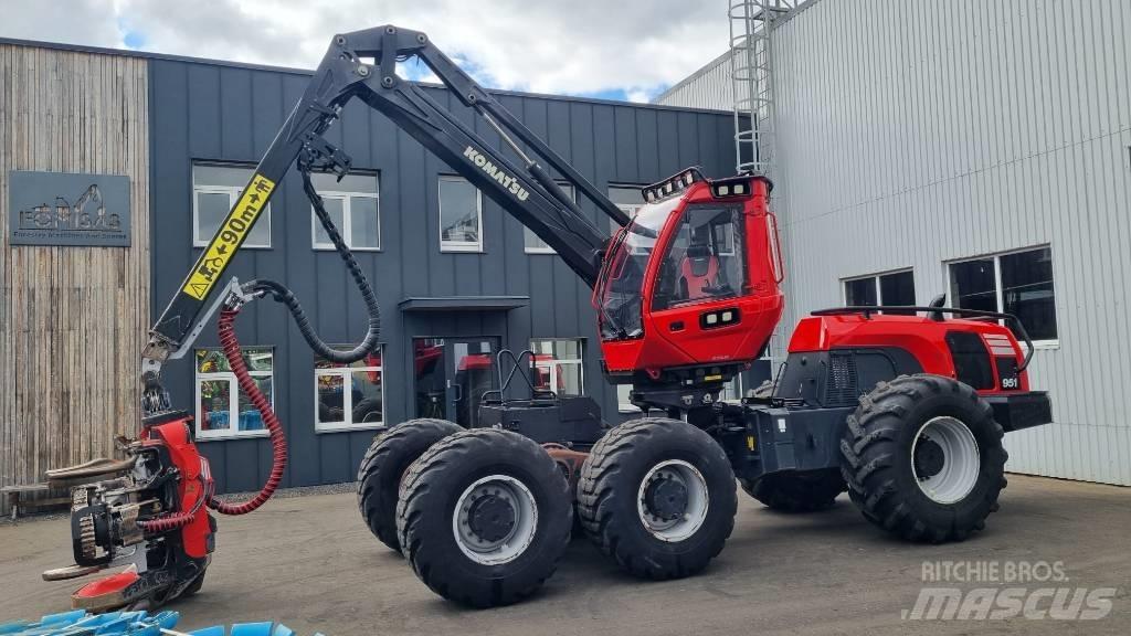Komatsu 951 Processadores florestais