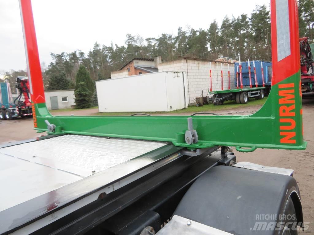  Rottger dwuosiowa Reboques de transporte de troncos