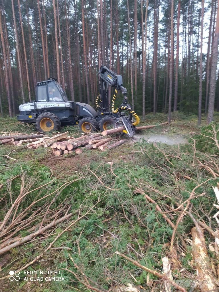 Ponsse Ergo 6W Processadores florestais