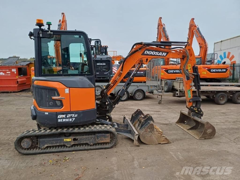 Doosan DX 27 Z - 7 Mini Escavadoras <7t