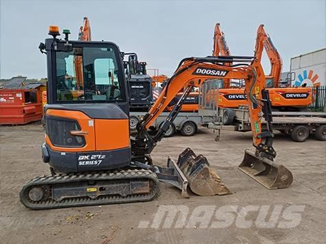 Doosan DX 27 Z - 7 Mini Escavadoras <7t