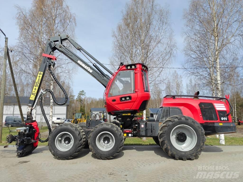 Komatsu 911 Processadores florestais