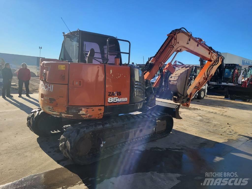 Hitachi ZX 85 US B-6 Escavadoras Midi 7t - 12t