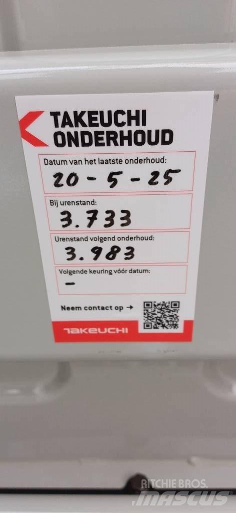 Takeuchi TB 215 R Mini Escavadoras <7t