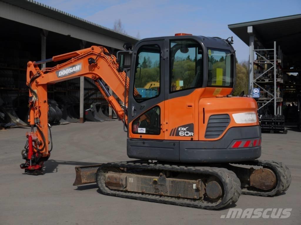 Doosan DX 60 R Mini Escavadoras <7t