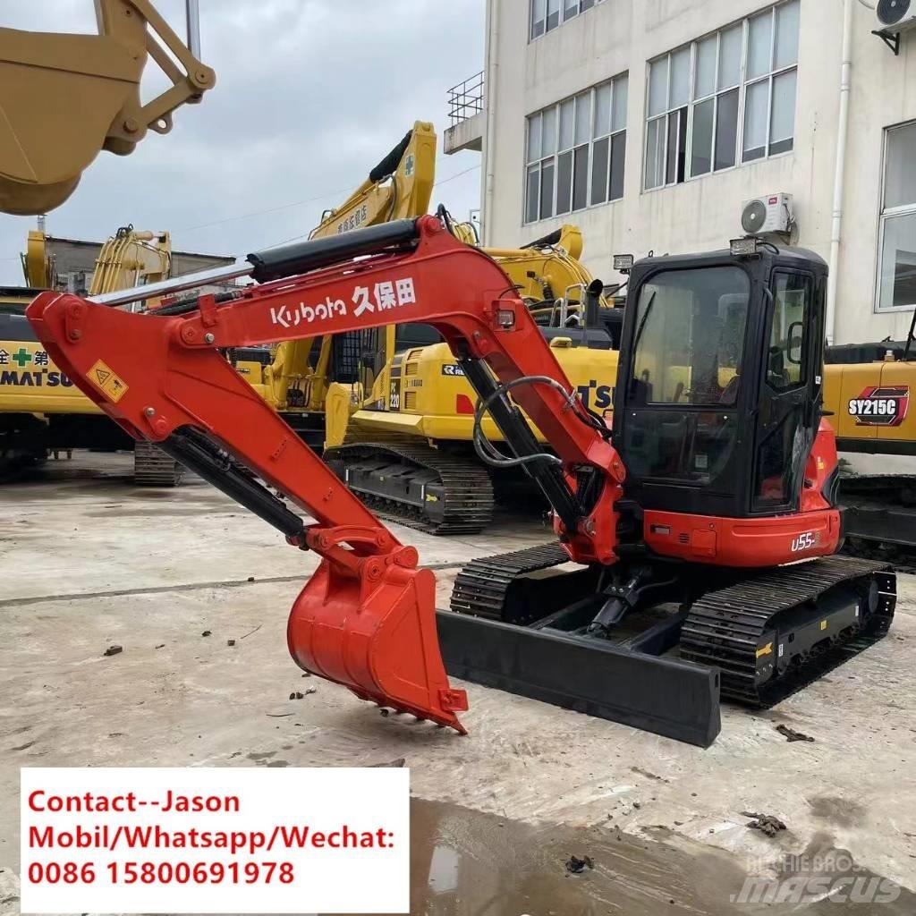 Kubota U55-5 Mini Escavadoras <7t