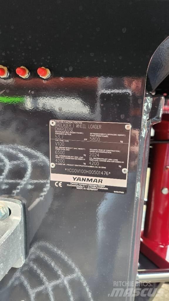 Yanmar V100/5 Pás carregadoras de rodas
