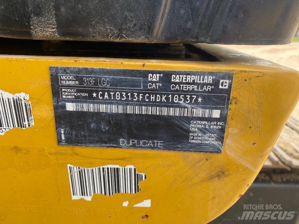 CAT 313 F LGC Escavadoras de rastos