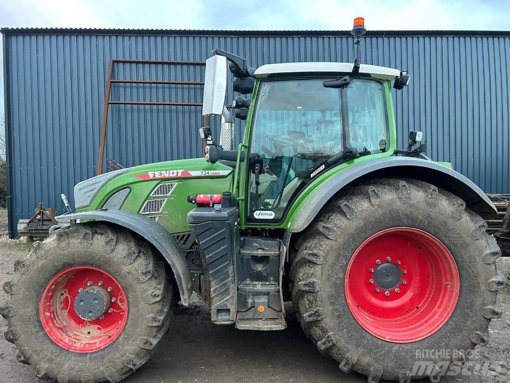 Fendt 724 Profi Plus Tratores Agrícolas usados