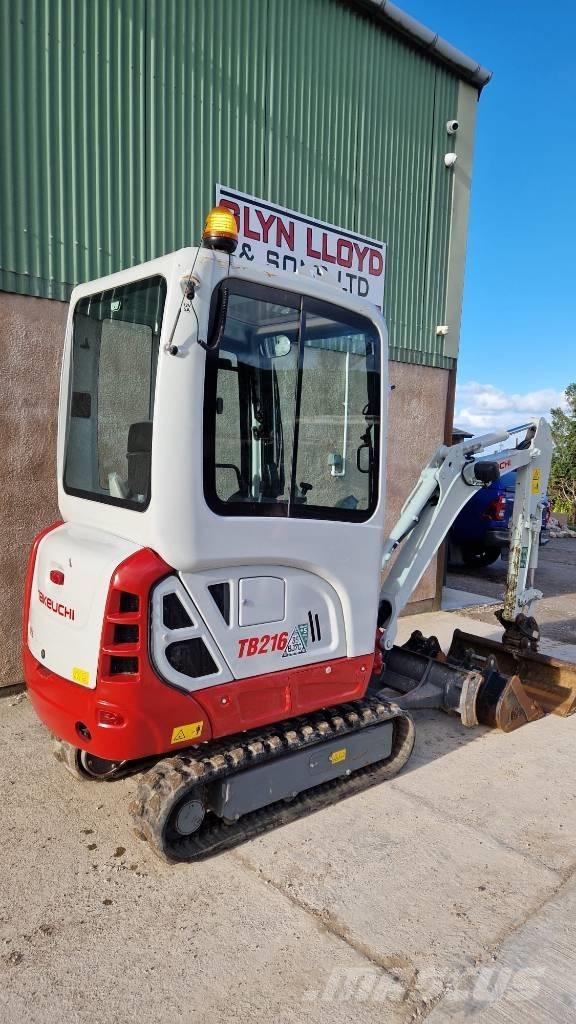 Takeuchi TB 216 A Mini Escavadoras <7t