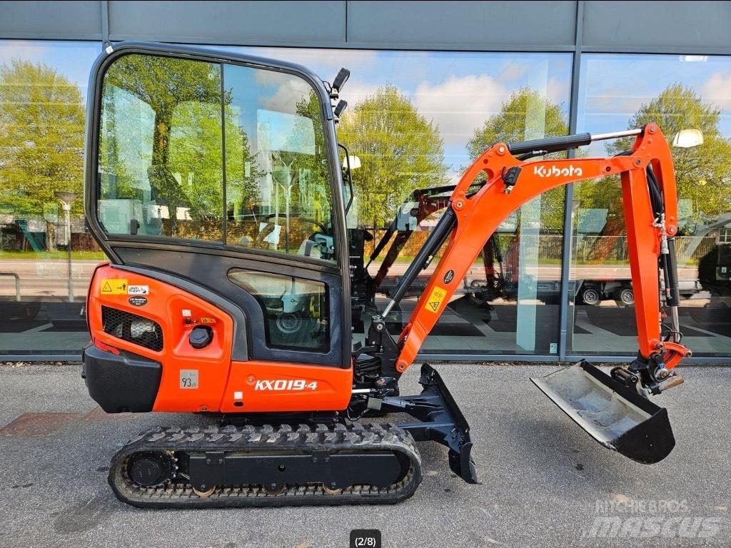 Kubota KX 019-4 Mini Escavadoras <7t