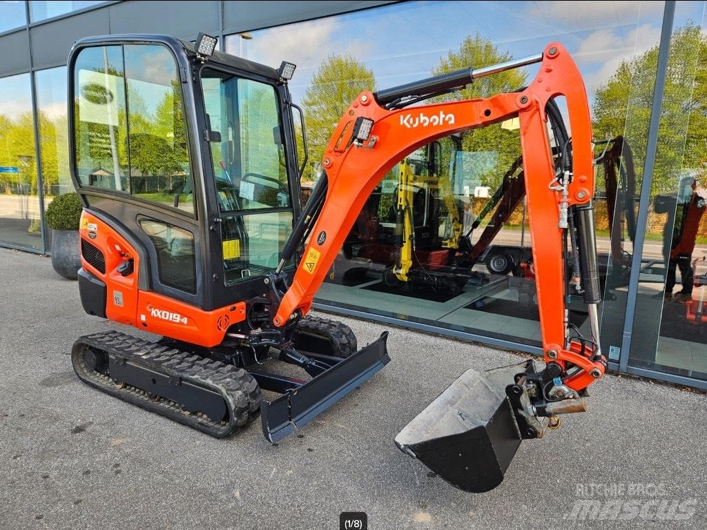 Kubota KX 019-4 Mini Escavadoras <7t