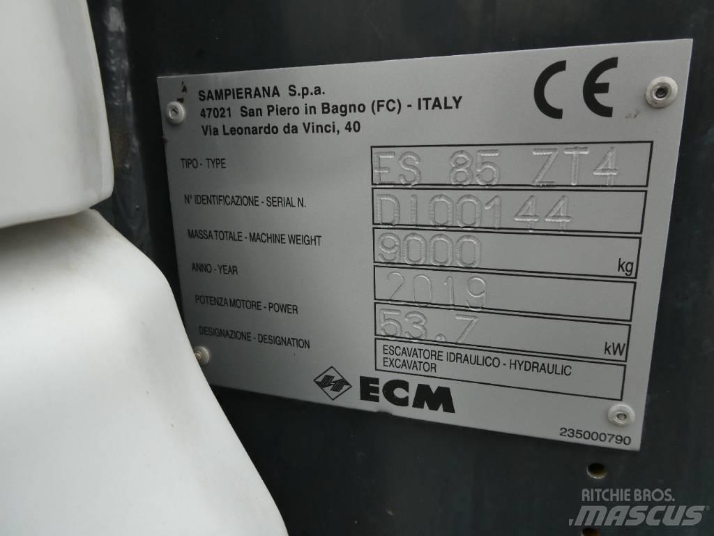 ECM ES 85 ZT4 Escavadoras Midi 7t - 12t