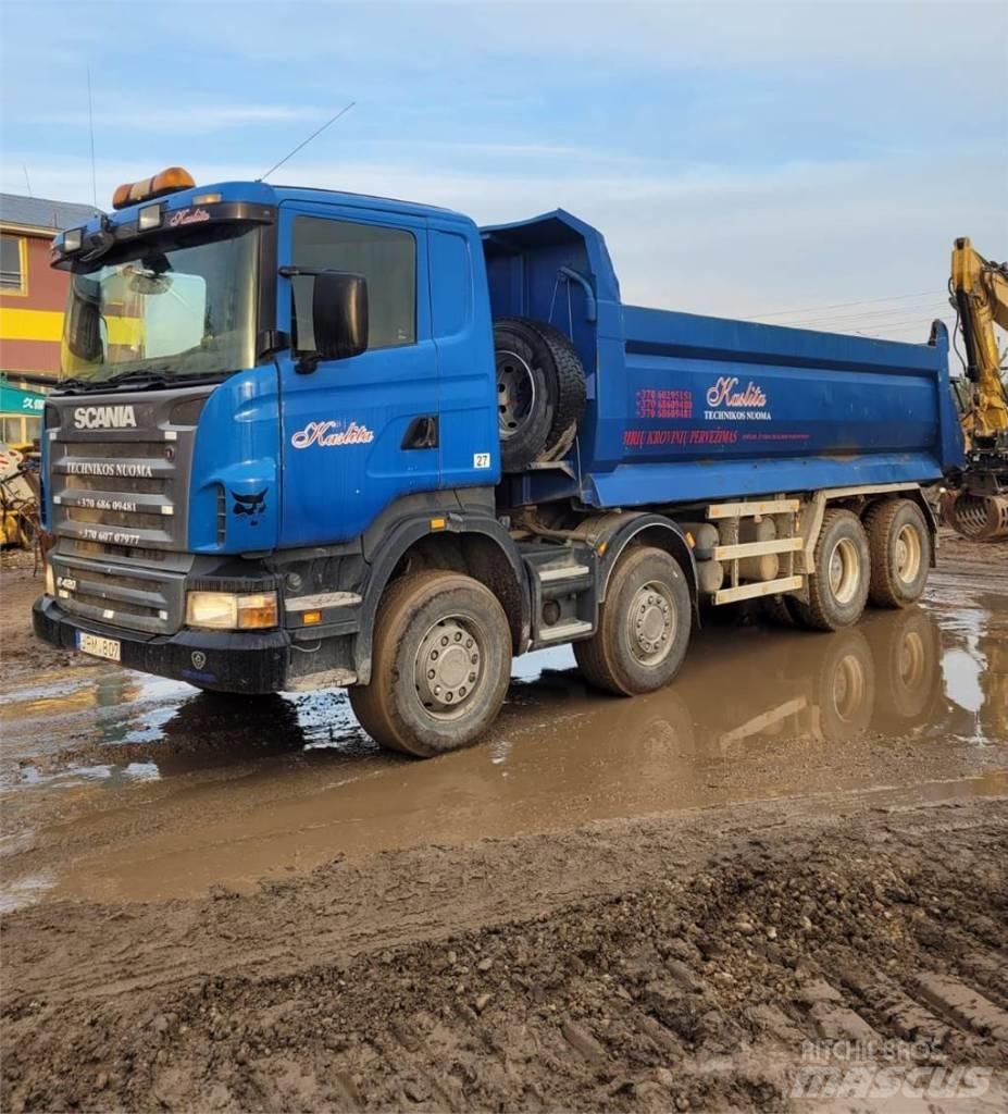 Scania R 420 8X4 Camiões multibenne