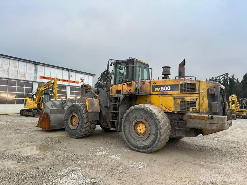 Komatsu WA 500-6 Pás carregadoras de rodas