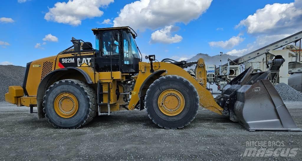 CAT 982 M Pás carregadoras de rodas